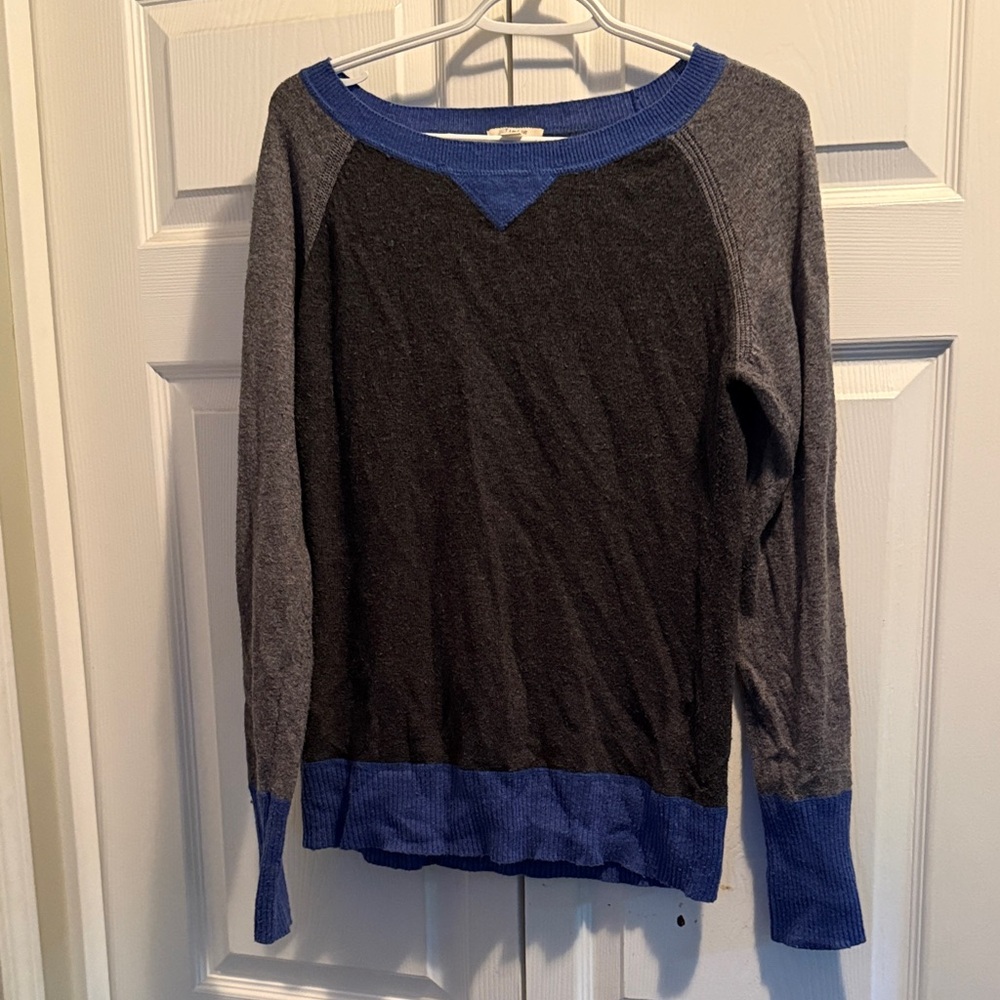 Timing Blue Knit Sweater